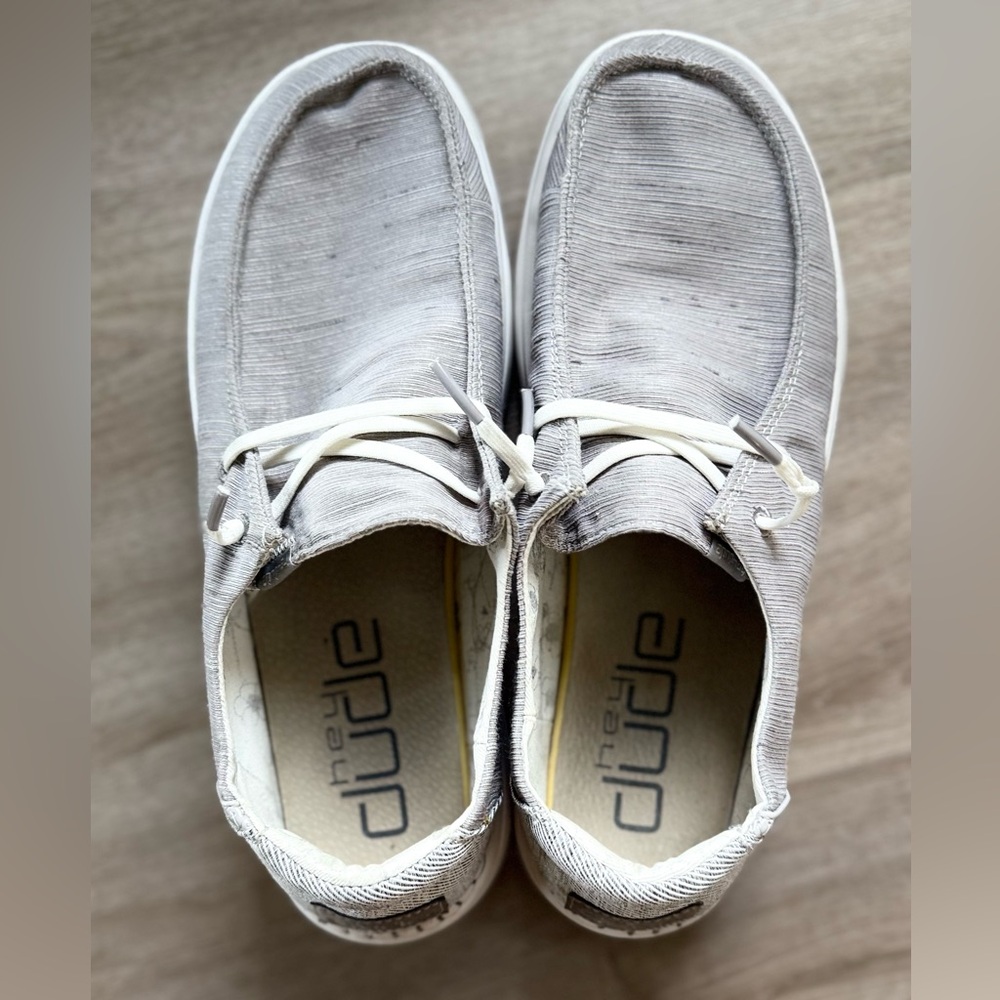Hey Dude Lunar Rock Grey Women's Wendy Rise Loafers